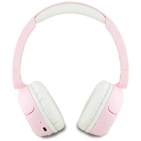 Hello Kitty Face Logo - Wireless Over-Ear Bluetooth Headphones V5.3 (Pink)