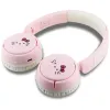 Hello Kitty Face Logo - Wireless Over-Ear Bluetooth Headphones V5.3 (Pink)