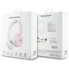 Hello Kitty Face Logo - Wireless Over-Ear Bluetooth Headphones V5.3 (Pink)