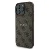 Guess 4G Ring Classic Logo MagSafe - Case for iPhone 16 Pro (brown)