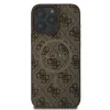 Guess 4G Ring Classic Logo MagSafe - Case for iPhone 16 Pro (brown)
