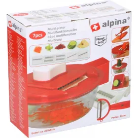 Alpina - Multifunction grater with a container + peeler