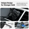 Crong Carclip Air Vent - Universal Car Air Vent Holder (Black)