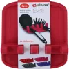 Alpina - Spoon holder / kitchen utensil holder 2 psc (red)