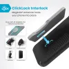 Speck Presidio2 Grip ClickLock & MagSafe - iPhone 16 Pro Max Case (Black / Slate Gray / White)