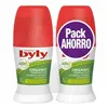 Roll-On Deodorant Organic Extra Fresh Activo Byly (2 uds)