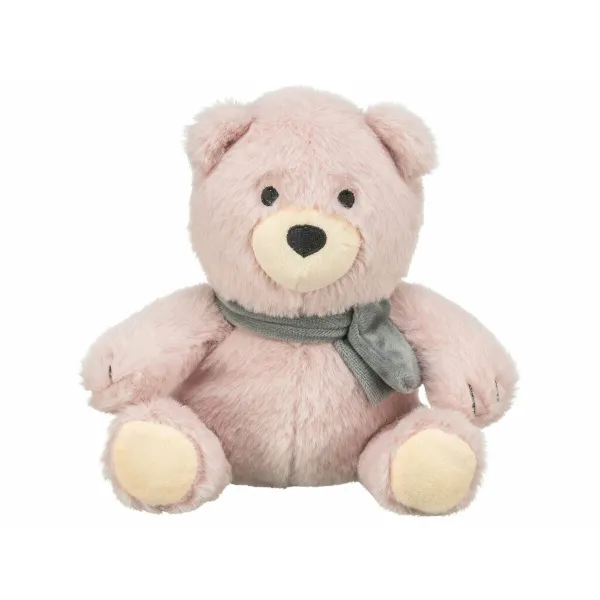 Плюшевая игрушка для собак Trixie Teddy Розовый полиэстер Медведь 19 cm