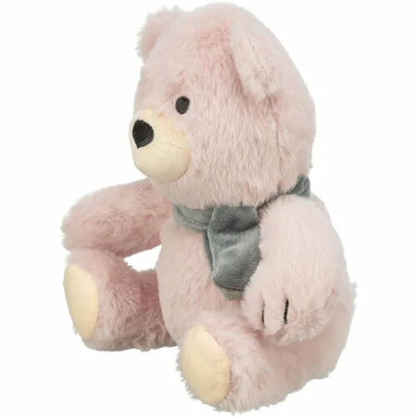 Плюшевая игрушка для собак Trixie Teddy Розовый полиэстер Медведь 19 cm