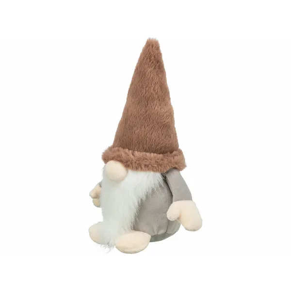 Soft toy for dogs Trixie Brown Grey Polyester Christmas Gnome 30 cm