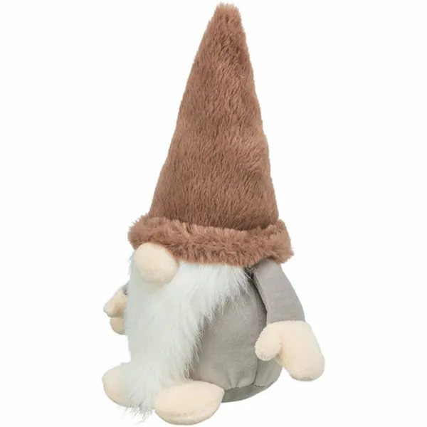 Soft toy for dogs Trixie Brown Grey Polyester Christmas Gnome 30 cm