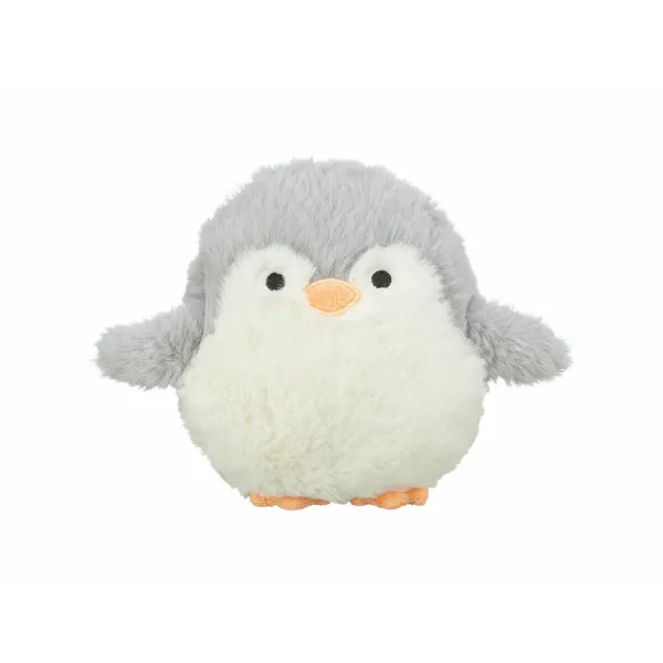 Soft toy for dogs Trixie White Grey Polyester Penguin 16 cm