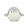 Soft toy for dogs Trixie White Grey Polyester Penguin 16 cm