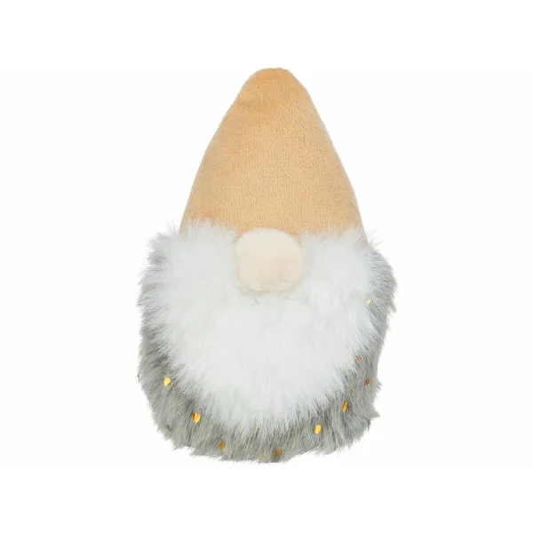 Soft toy for dogs Trixie Beige Grey Polyester Christmas Gnome 10 cm