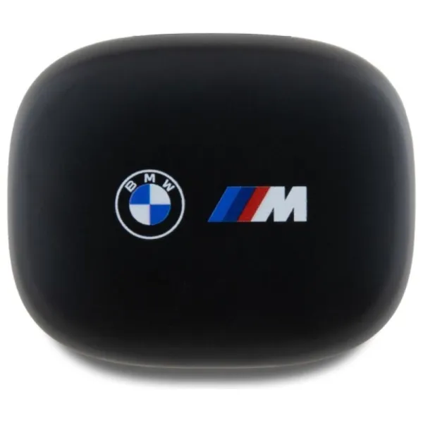 BMW Printed Logos - Bluetooth TWS Headphones ENC + Charging Case (Black)