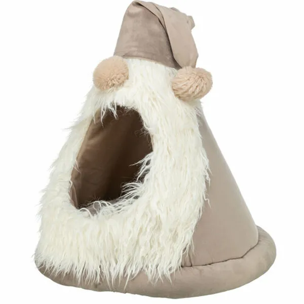 Kissan peti Trixie Beige Ø 45 x 47 cm Joulu Menninkäinen