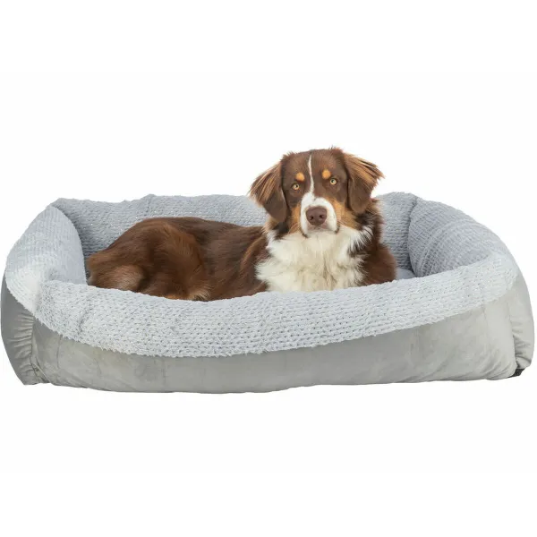 Koiran peti Trixie Livia Soft Harmaa 100 x 70 cm