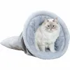 Cat Bed Trixie Livia Soft Grey Ø 40 X 60 CM