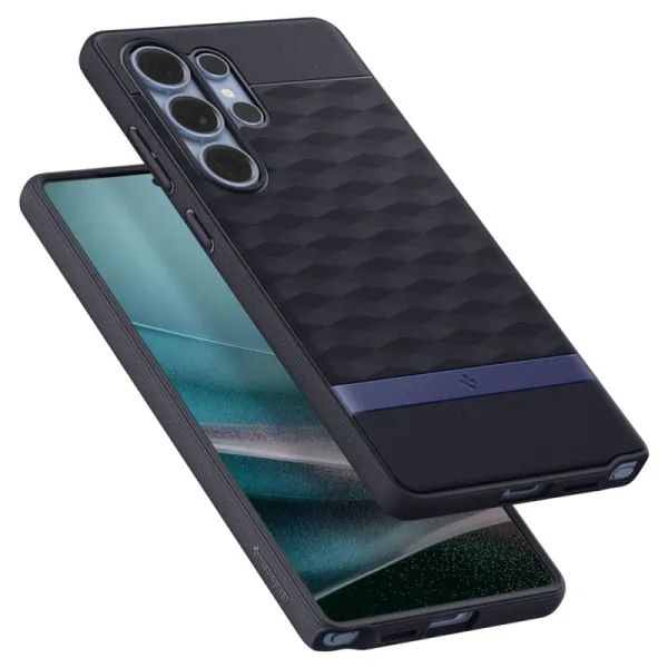 Spigen Parallax Mag MagSafe - Case for Samsung Galaxy S25 Ultra (Navy Violet)