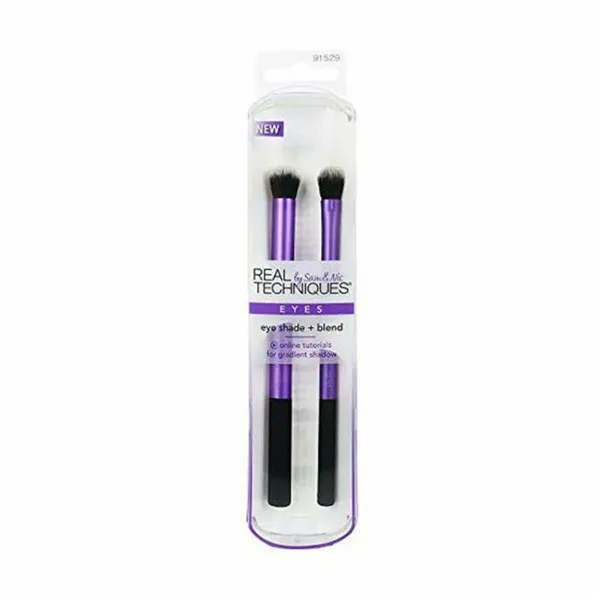 Make-up Brush Real Techniques Eye Shade Blend (2 pcs) 2 Pieces