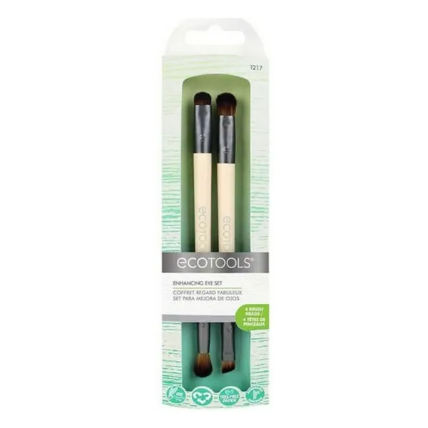 Set of Make-up Brushes Eye Enhancing Ecotools 1217 (2 pcs) 2 Pieces