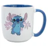 Disney Stitch - Ceramic mug in a gift box from the Flowers collection 380 ml