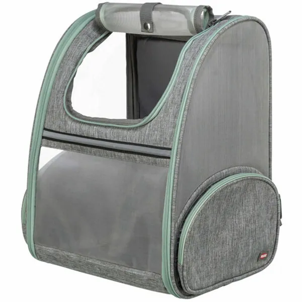Pet Backpack Trixie Light grey 39 × 43 × 27 cm