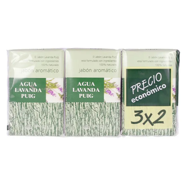 Hand Soap Agua Lavanda Puig Agua Lavanda 142-0350 (3 pcs) 3 Pieces