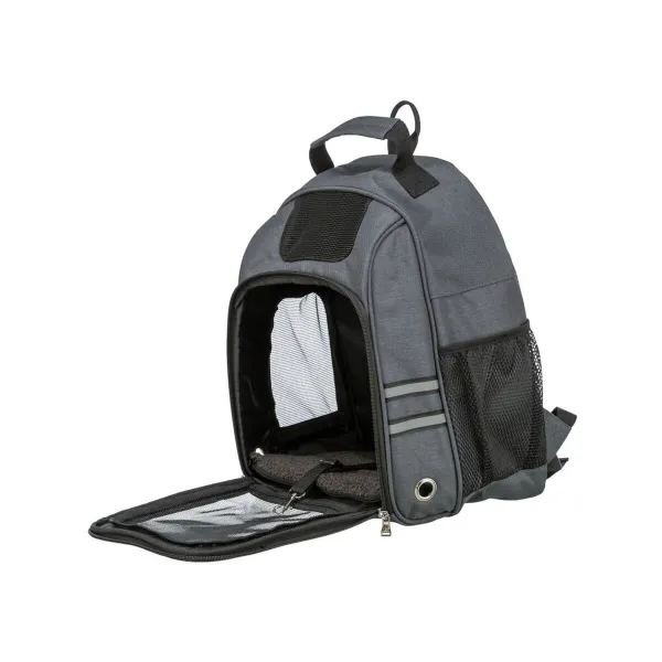Pet Backpack Trixie Grey 34 × 44 × 26 cm