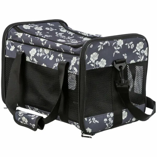 Pet Handbag Trixie Black 26 × 27 × 42 CM