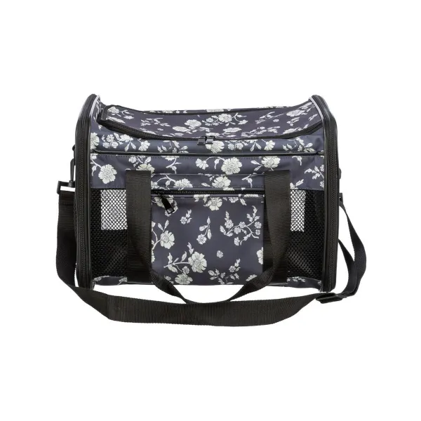 Pet Handbag Trixie Black 26 × 27 × 42 CM