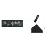 Mouse pad keyboard gray