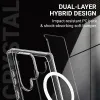 Crong Crystal Shield Magnetic - Samsung Galaxy S25+ MagSafe Case (Clear)