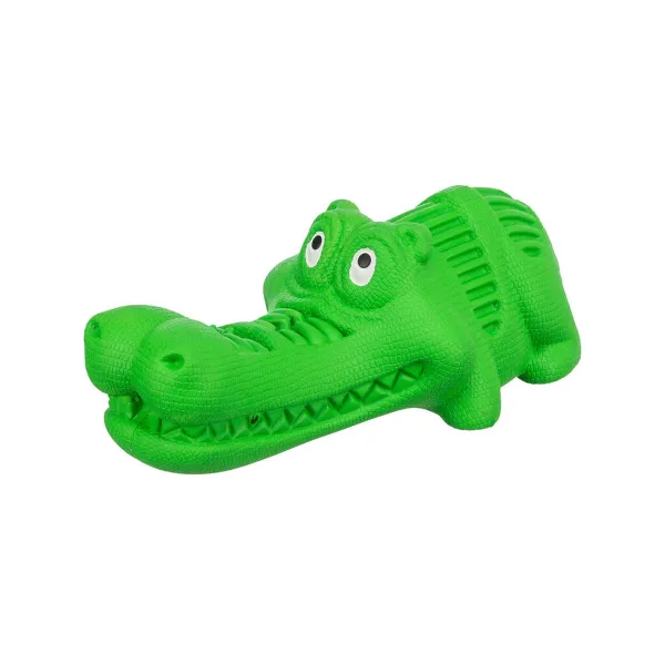 2-in-1 makupala-annostelija lemmikille Trixie Krokotiili