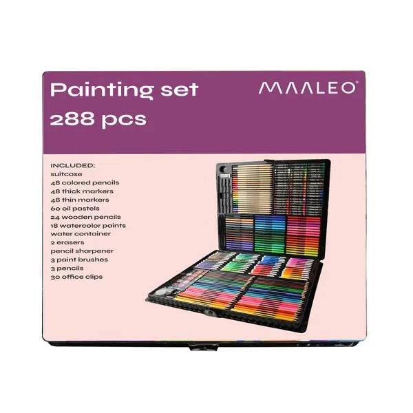 Painting set in a case 288 pcs