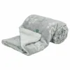 Pet blanket Trixie Jimmy Soft Light grey Polyester Plush 100 x 70 cm
