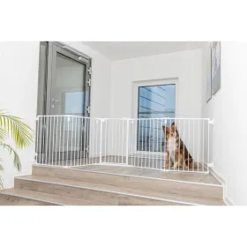 Safety barrier Trixie White 62,5-300 x 76,5 cm
