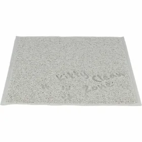Kaķu Tualetes Paklājiņš Trixie Gaiši pelēks PVC 37 × 45 cm Smilšu kaste