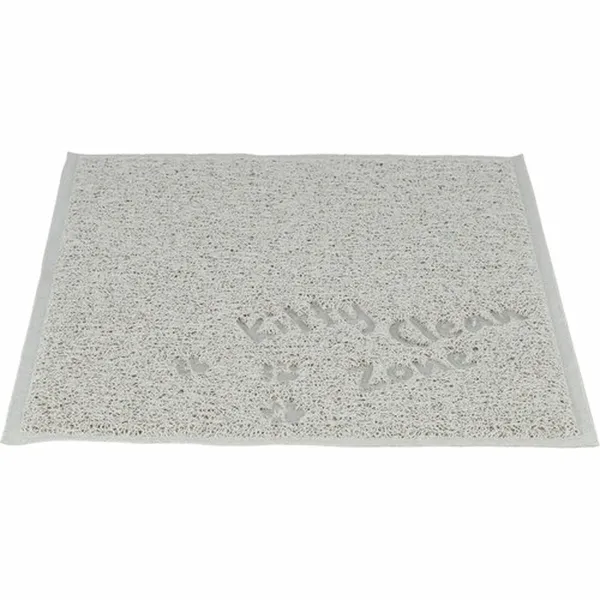 Cat Litter Tray Mat Trixie Light grey PVC 37 × 45 cm Sandpit