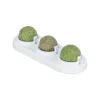 Cat toy Trixie White Green Balls