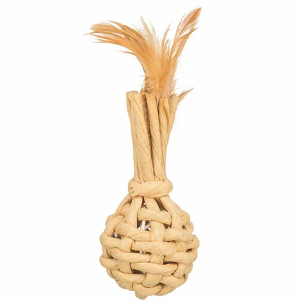 Cat toy Trixie XXL Brown Feathers