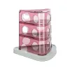Kaķu rotaļlietu Trixie Cheese Tower Balts Rozā Gumijas Plastmasa 32 x 32 x 32 cm