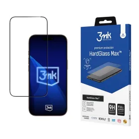 3mk HardGlass Max - Tempered Glass for iPhone 17 Pro Max (Black)