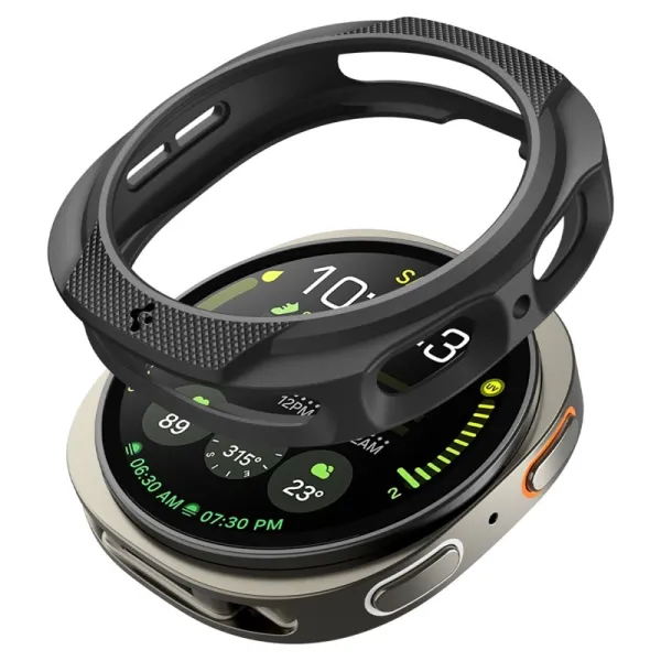 Spigen Liquid Air - Case for Samsung Galaxy Watch 8 44 mm (Matte Black)