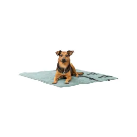 Pet blanket Trixie CityStyle Green Polyester Cotton 80 × 80 cm