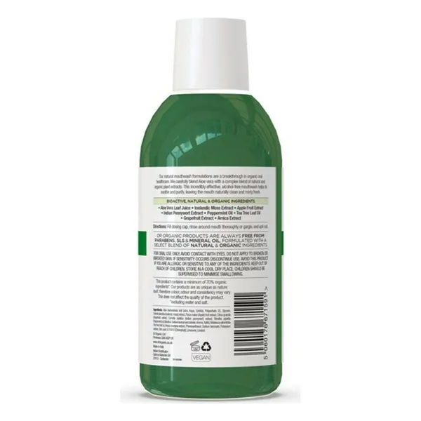 Mouthwash Dr.Organic Aloe Vera 500 ml