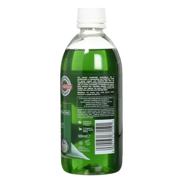 Mouthwash Dr.Organic Aloe Vera 500 ml