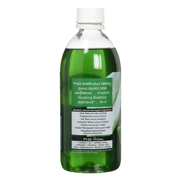 Mouthwash Dr.Organic Aloe Vera 500 ml