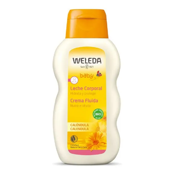 Moisturing Body Milk Baby Weleda Marigold (200 ml)