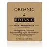 Night Cream Madagascan Coconut Organic & Botanic OBMCNM 50 ml