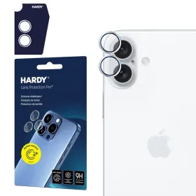 3mk HARDY Lens Protection Pro - Camera Lens Glass for iPhone 17 (Silver)